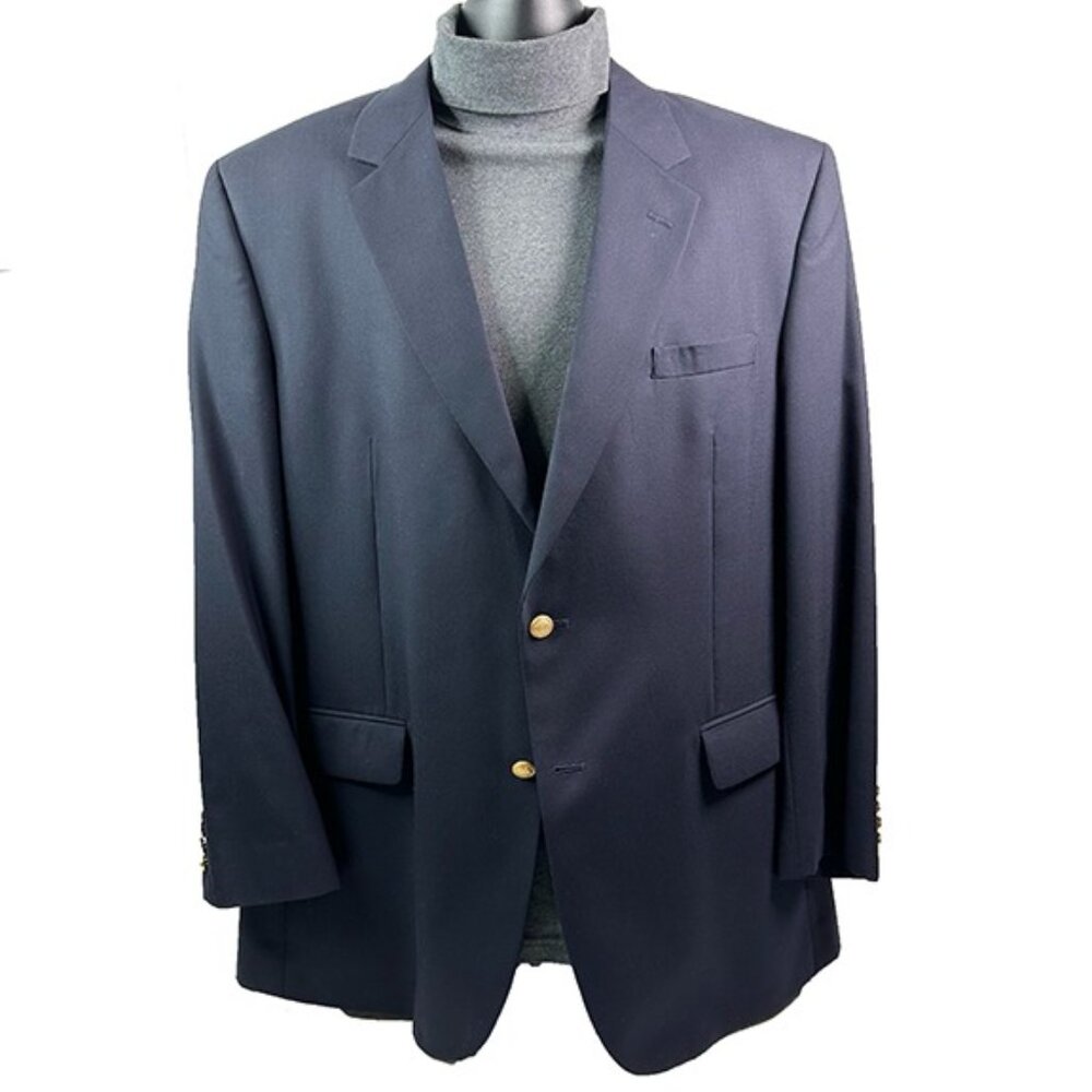 Jos. A. Bank Blue Blazer Wool 46L Like New  Make OFFER!